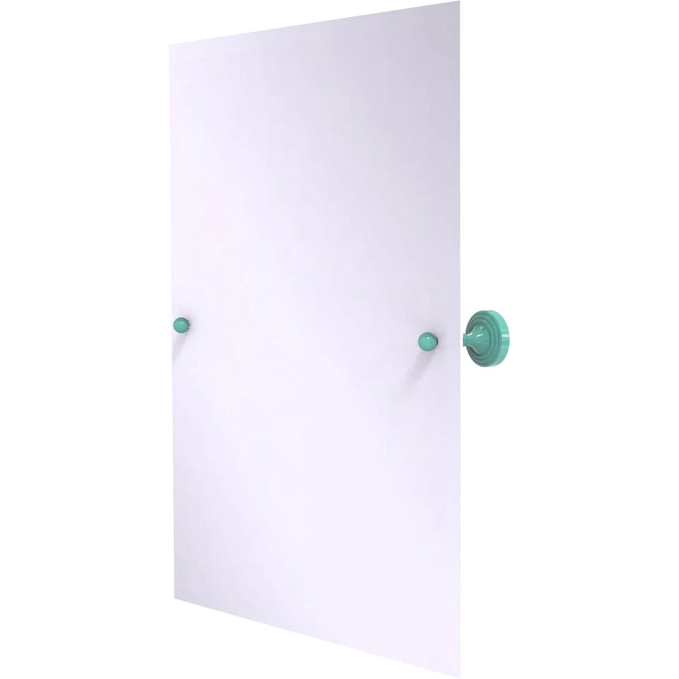 AlliedBrass SG-92-SFG Sag Harbor Collection Frameless Tilt Mirror Sea Foam Green