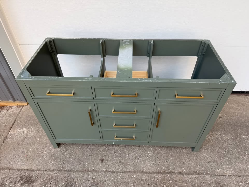 Sudio Design Cooper 54" Vintage Green Vanity