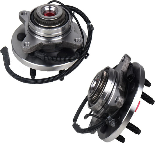 2011-2014 Ford F150 Expedition Lincoln Navigator Front Wheel Hub & Bearing Pair